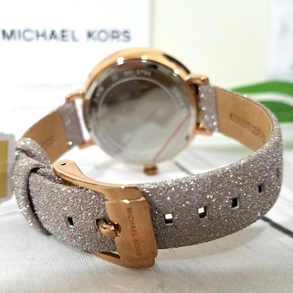 Michael Kors Women's Rose Gold Crystal 38mm Watch